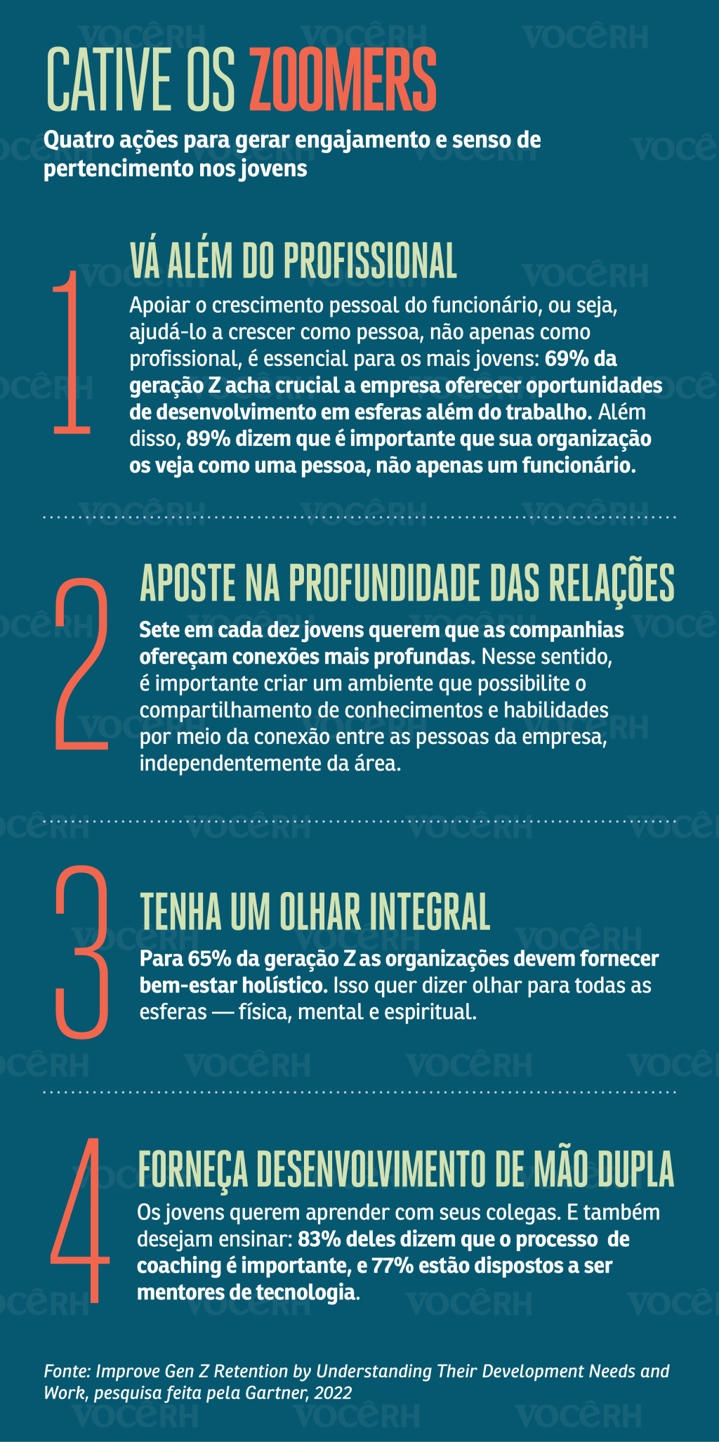 Infográfico mostra como cativar a geração Z