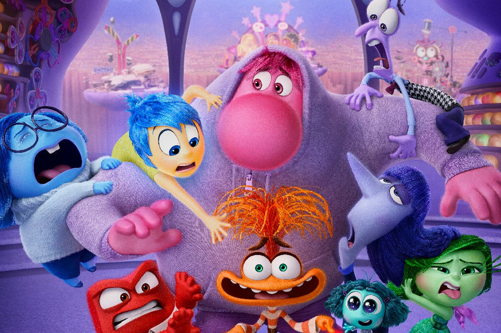 Personagens do filme "Divertidamente 2".
